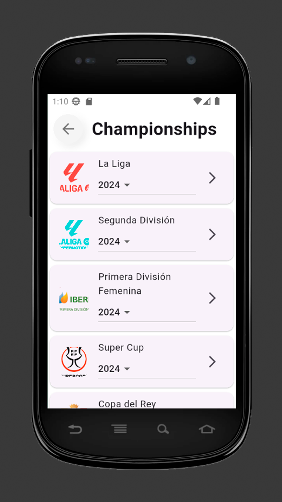 Exemplo do APP 4